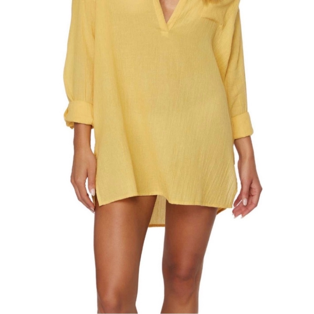 O’Neill Belizin Yellow Cover-Up | Size M | NWT - Picture 4 of 16